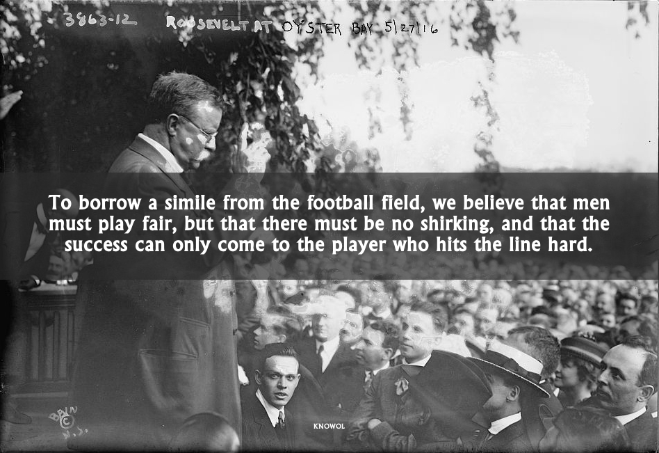 9 Motivational Quotes From "Teddy", Theodore Roosevelt - KNOWOL