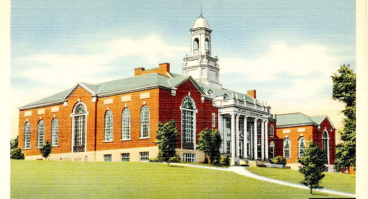 12 old images provide historical tour of UConn's campus in the 1950's
