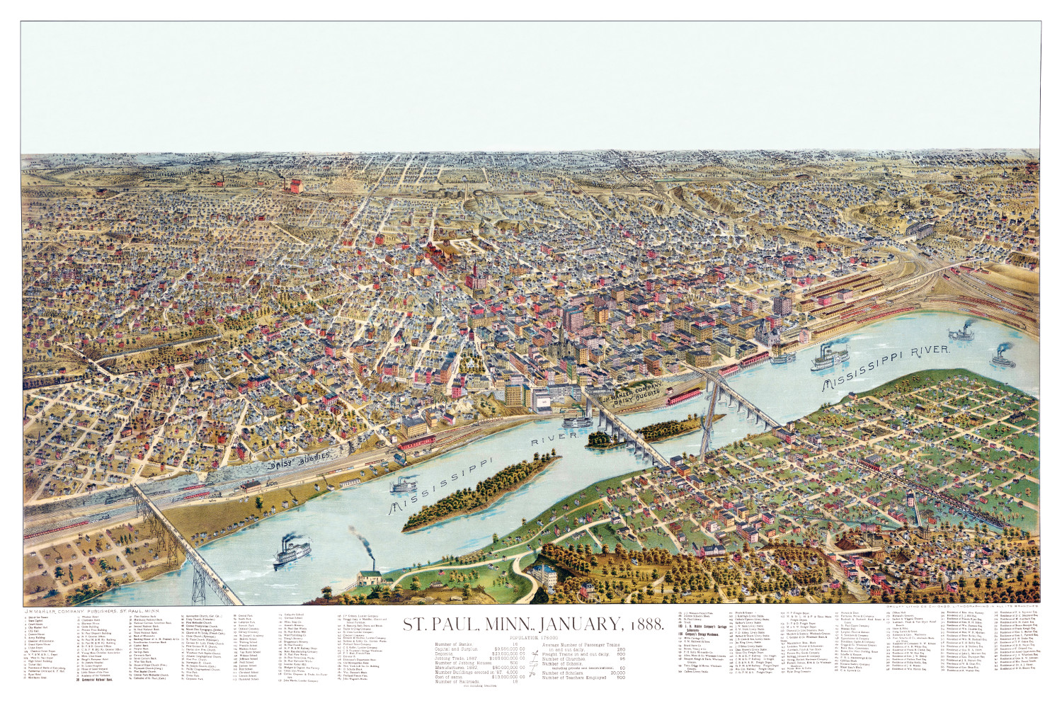 St. Paul Map, Minnesota - GIS Geography