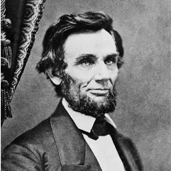 February 9, 1861: Ten days before visiting Bedell en route to his Inauguration.