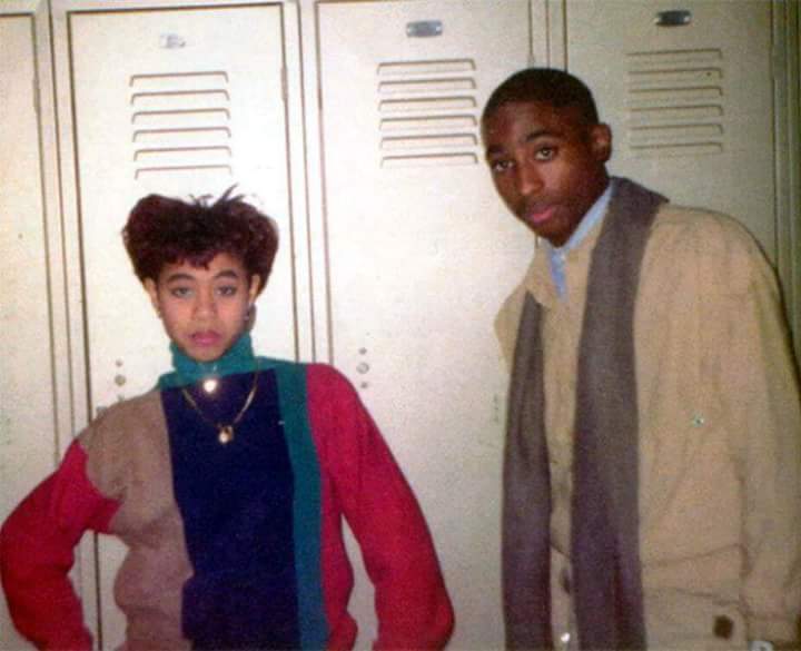 Tupac & Jada Pinkett Were High School Friends - KNOWOL