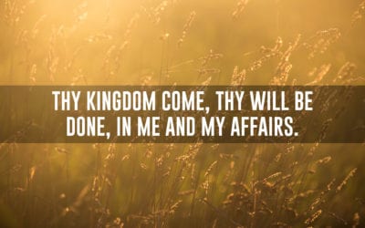 Thy Kingdom Come, Thy Will Be Done
