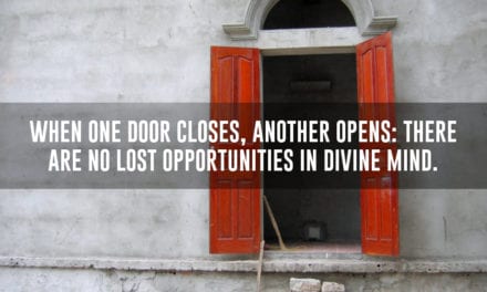 When one door closes, another opens