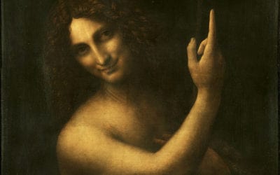 Leonardo da Vinci on the flow of time