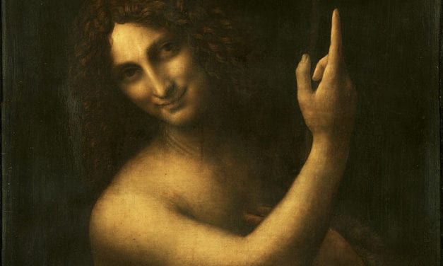 Leonardo da Vinci on the flow of time