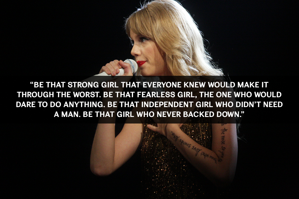 10 Inspirational Taylor Swift Quotes - KNOWOL