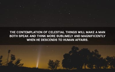 Cicero reveals how to think more sublimely