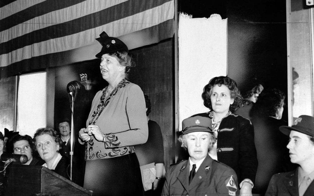 Eleanor Roosevelt explains how she developed courage