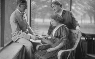 Helen Keller talks about the symbolism and purpose behind the human hand