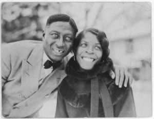 3. Huddie Ledbetter (Leadbelly) and Martha Promise Ledbetter, Wilton, Conn. 1935