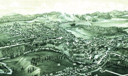 Beautiful old map of Fair Haven, Vermont from 1886