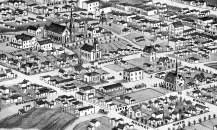 Beautifully detailed map of Helena, Montana from 1875