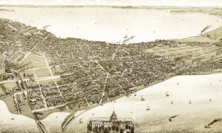 Amazing vintage map of Madison, Wisconsin in 1885