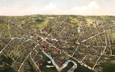 Amazing old map of Medford, Massachusetts from 1880