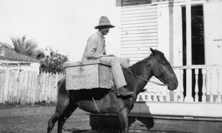 Puerto Rican Mailman Delivering Mail by Horseback, 1880