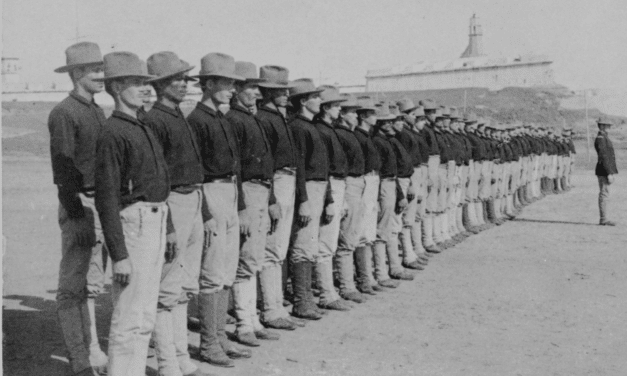 The first Puerto Rican troops to join the American Army in 1899