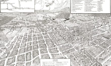 Beautifully detailed map of Winchester, Virginia from 1926