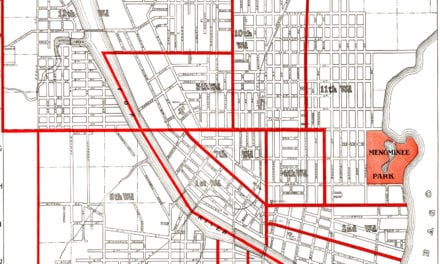 Historic old map of Oshkosh, Wisconsin from 1919