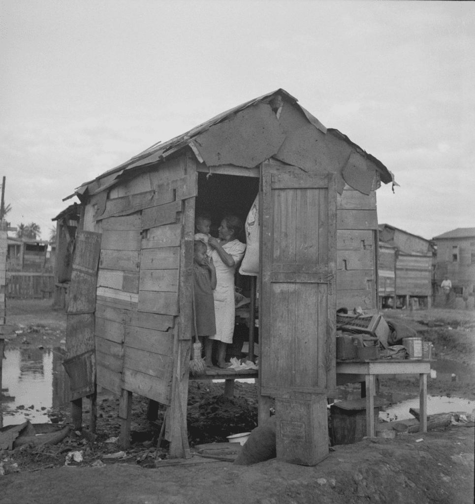 Typical Home in El Fangitto, San Juan Puerto Rico