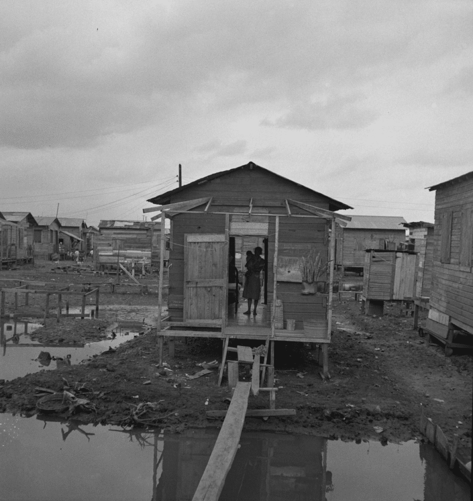 A Platform above the mud in San Juan