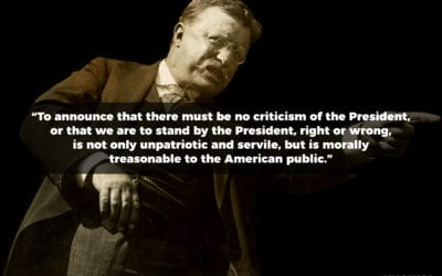 Theodore Roosevelt Discusses Criticism of the President