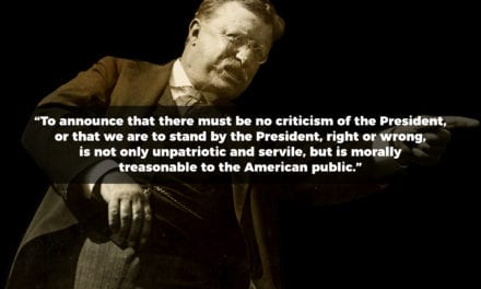 Theodore Roosevelt Discusses Criticism of the President