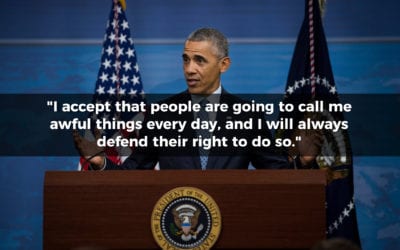 Barack Obama on Freedom of Speech
