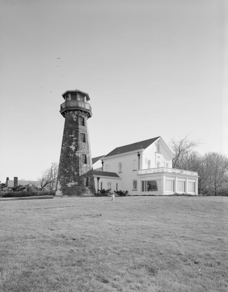 Sands Point Lighthouse in North Hempstead NY on Long Island