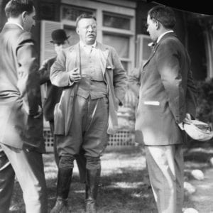 Theodore Roosevelt at Sagamore Hill on June 1, 1912