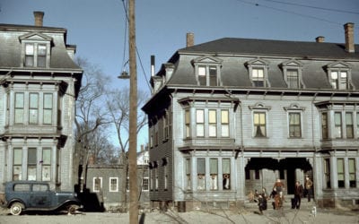 Children in the Tenement District of Brockton, Mass