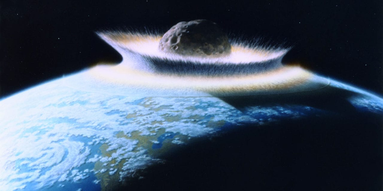 An asteroid impact could have created RNA, the precursor to all life on Earth