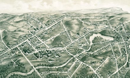 Beautifully restored map of Southington, CT from 1878