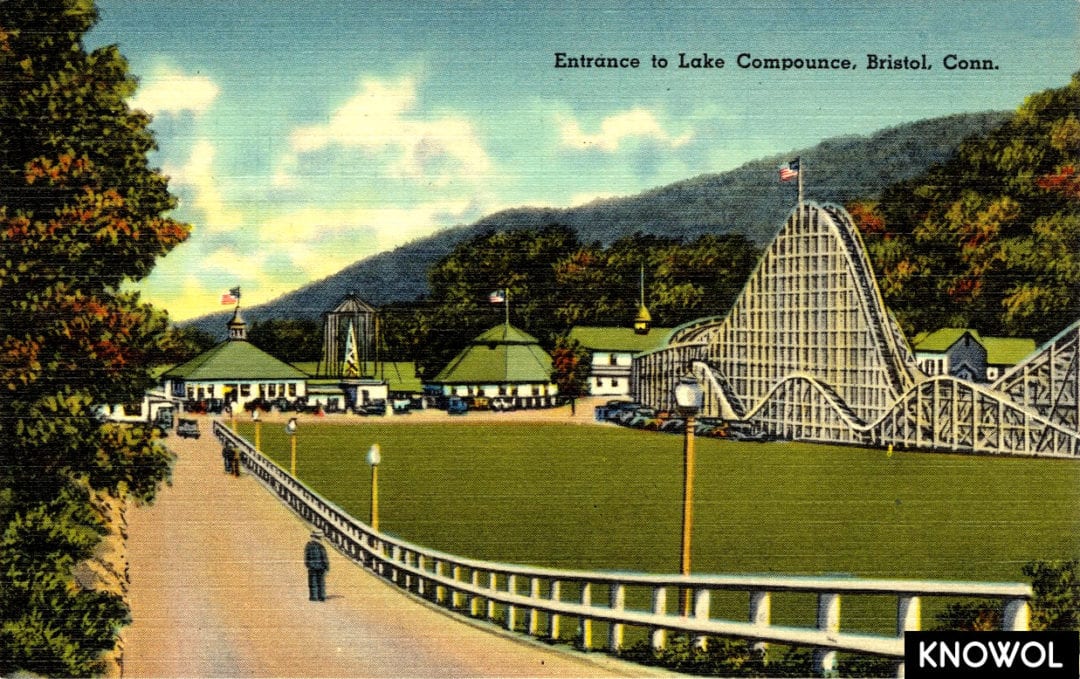 Lake Compounce in the 1950’s, vintage images of CT’s oldest amusement