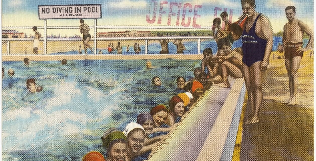 Postcards of Brooklyn’s Manhattan Beach in the 1940’s