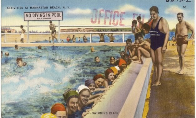 Postcards of Brooklyn’s Manhattan Beach in the 1940’s