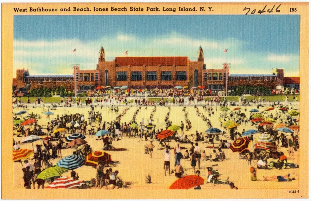 11 pictures of Jones Beach State Park, Long Island from the 1950's