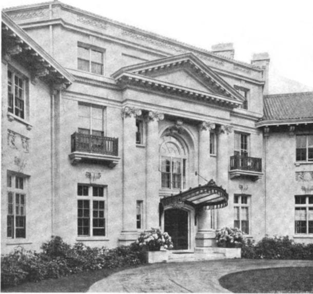 “Avalon”, the majestic mansion of Frederick Ayer in Prides Crossing, MA