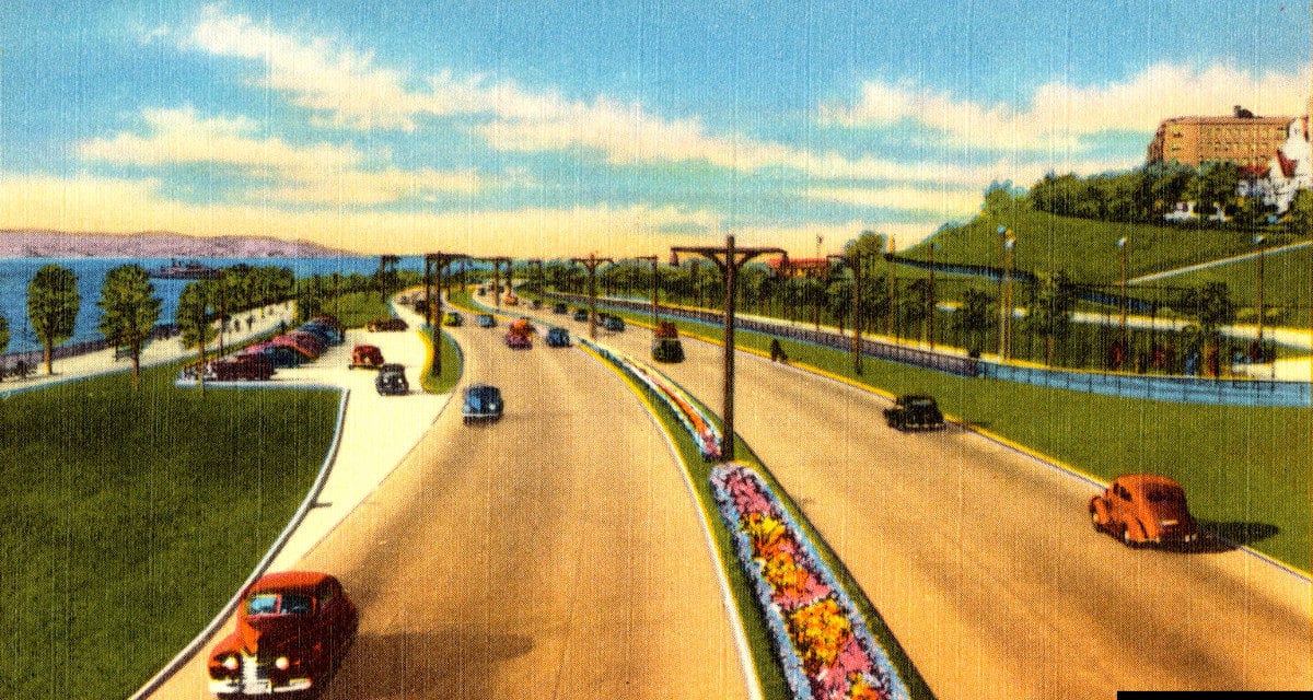 Brooklyn’s Shore Parkway as it looked in 1945