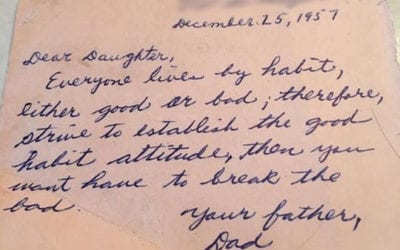 60 year old advice from Father to Daughter still holds true today