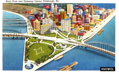 Gateway Center and Point Park, Pittsburgh, PA