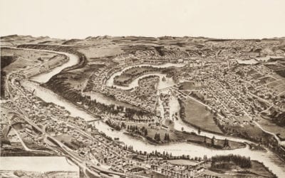 Amazing vintage map of Franklin New Hampshire from 1884