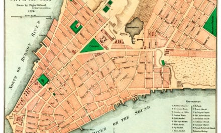 Amazing old map reveals original layout of NYC in 1776