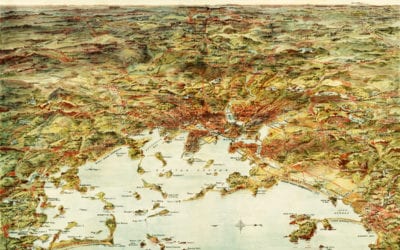 Amazing old map shows Greater Boston in 1905