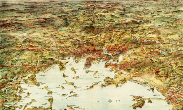 Amazing old map shows Greater Boston in 1905