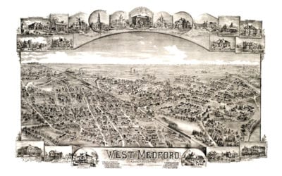 This is how West Medford, Massachusetts looked in 1897