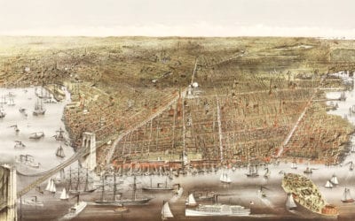 This is what Brooklyn, New York looked like in 1879