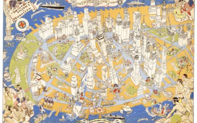Long lost map of NYC shows locations of historical events