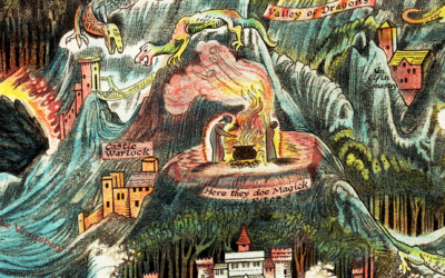 Magical map exposes the ancient lost city of Fairyland