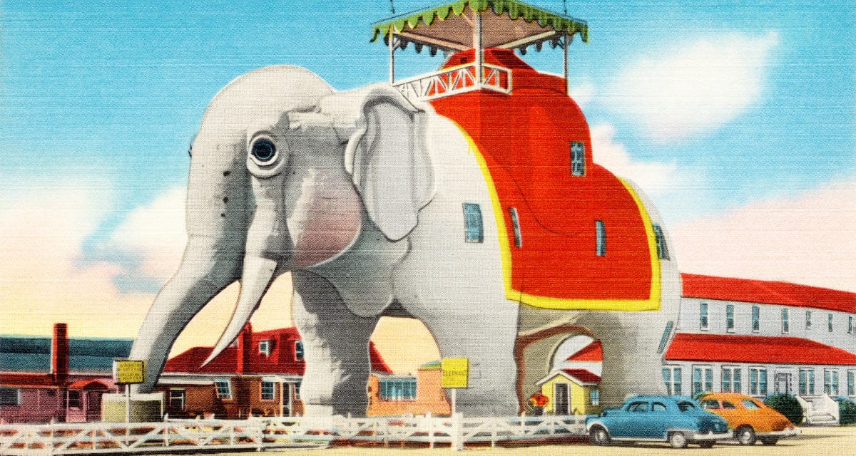 Lucy the Elephant – the pride and joy of Margate, NJ