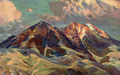 Vintage Montana travel poster by the Northern Pacific Railway